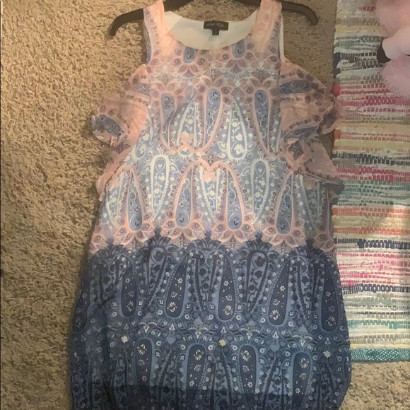 Off the shoulder pastel dress size Small - Picture 3 of 3
